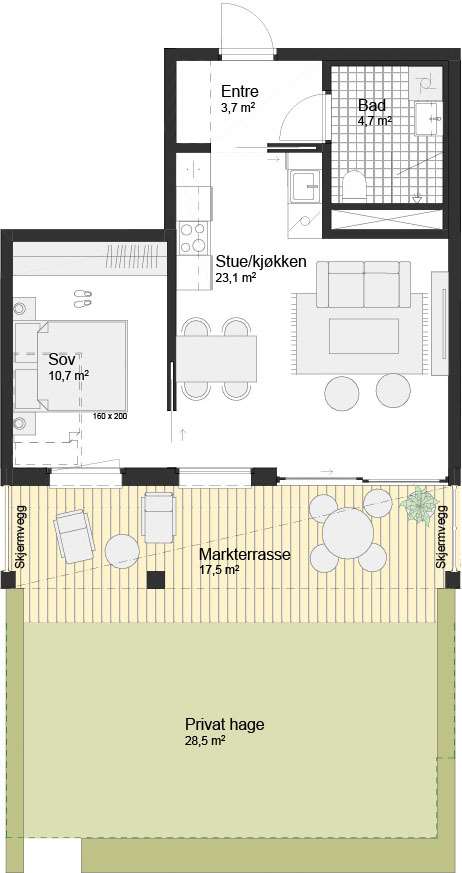 Plantegning 1